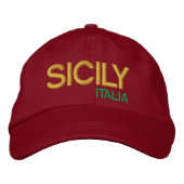 Sicile Casquette de baseball cappello da baseball  (Devant)