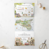 Sicile Italie | Carte Itinéraire Méditerranéenne (Intérieur)