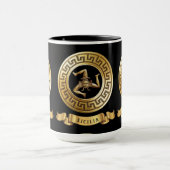 Sicilia (avec le symbole Trinacria) Mug (Centre)