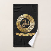 Sicilia (avec Trinacrie) symbole Ensemble de servi (Serviette à main)