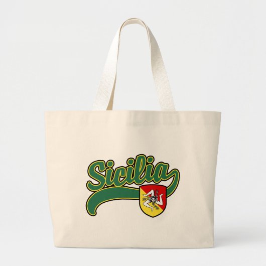 Sicilia Grote Tote Bag (Voorkant)