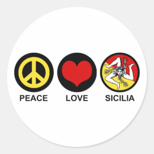 Sicilia Ronde Sticker