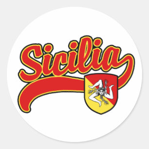 Sicilia Ronde Sticker