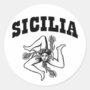 Sicilia Ronde Sticker