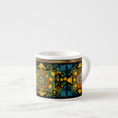 Sicilia Sicilian Pattern Espresso Cup Kop (Voorkant rechts)