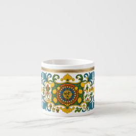 Sicilia Sicilian Pattern Espresso Cup Kop