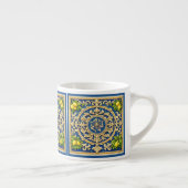 Sicilia Sicilian Pattern Espresso Cup Kop (Rechts)