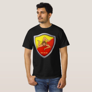 Sicilia/Sicilië Embleem T-Shirt