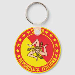 Sicilia Sleutelhanger