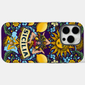 Sicilia Trinacria iPhone 16 Pro Max coque (Verso (horizontal))