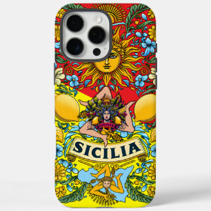 Sicilia Trinacria iPhone 16 Pro Max hoesje