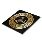 Sicilia Trinacria wandtegeltje Tegeltje (Zijkant)