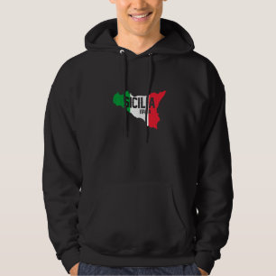 Sicilia Vlag Sicilië Palermo Italië 29 Hoodie