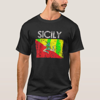  Siciliaans Flag Pride Gift T Shirt