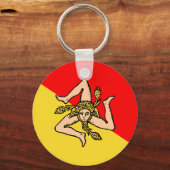 Siciliaans, Italië Sleutelhanger (Voorkant)
