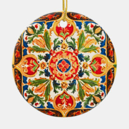 Siciliaans keramisch patroon keramisch ornament