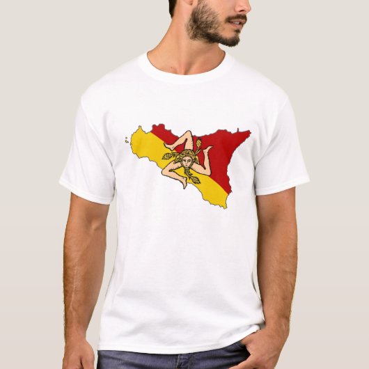 Siciliaans Shirt van de Vlaggeneilanden (Voorkant)
