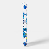 Siciliaans, zomer, citroen, mozaïek, blauw, Case-Mate iPhone case (Achterkant / Links)