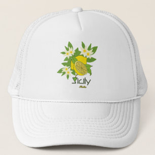 Siciliaanse citroenboom – Verse Italiaans geïnspir Trucker Pet