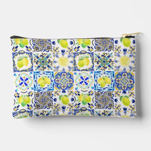 Siciliaanse citrus Mediterrane majolica Etui (Achterkant)