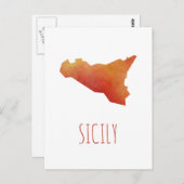 Siciliaanse kaart (Voorkant / Achterkant)