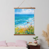 Siciliaanse kust hangend wandkleed (Slaapkamer)