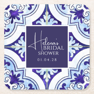 Siciliaanse Majolica Square Onderzetter – Lemon Th