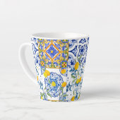  Siciliaanse stijl, zomerkunst Latte Mok (Linkerhoek)