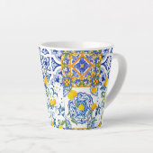  Siciliaanse stijl, zomerkunst Latte Mok (Rechterhoek)