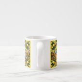 Siciliaanse Trinacria Espresso Cup Kop (Achterkant)