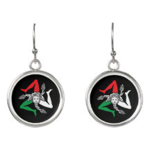 Siciliaanse Trinacria Medusa Embleem Italiaans The