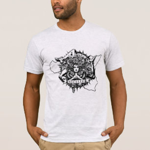 Siciliaanse Trinacria Tattoo Stijl T-Shirt
