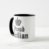 Siciliaanse trots koffiemok mok (Voorkant links)