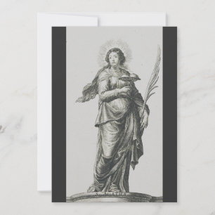 Siciliaanse vulkanische genade kunst van de heilig feestdagenkaart