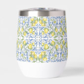 Sicilian Amalfi Lemon Mediterranean Blue Tile (Voorkant)