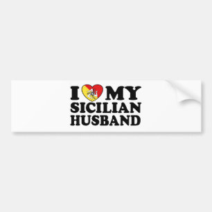 Sicilian Husband Bumpersticker