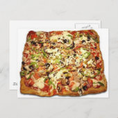 SICILIAN PIZZA PIE BRIEFKAART (Voorkant / Achterkant)