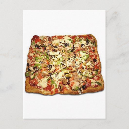 SICILIAN PIZZA PIE BRIEFKAART (Voorkant)