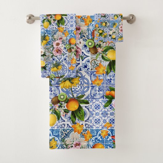 Sicilian style with flowers and lemon (En situation)