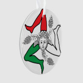 Sicilian Trinacria Medusa Emblem Italian Theme (devant)