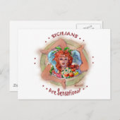 Sicilianen zijn sensationeel briefkaart (Voorkant / Achterkant)