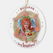 Sicilianen zijn sensationeel keramisch ornament (Links)