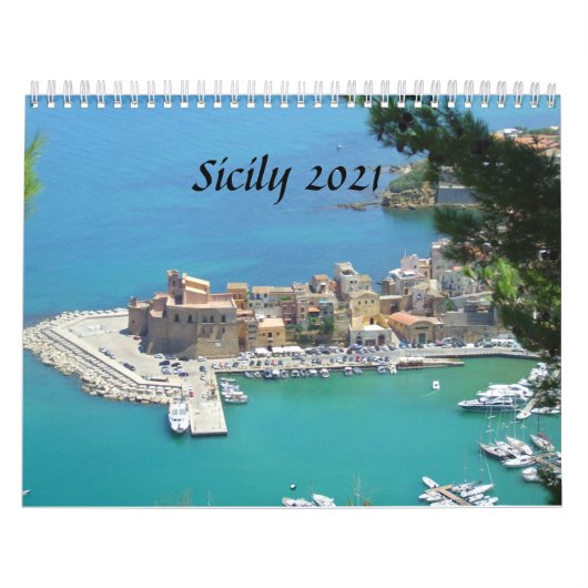 Sicilië 2021 kalender (Hoes)