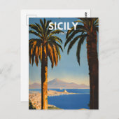 Sicilië Briefkaart (Voorkant / Achterkant)