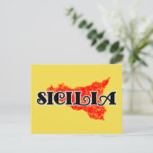 Sicilië Briefkaart (Staand voorkant)