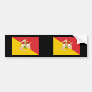 Sicilië, Italië Bumpersticker