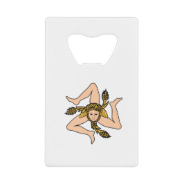 Sicilië Italië Kredietkaart Flessenopener