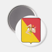 Sicilië, Italië Magneet (Voorkant / Achterkant)