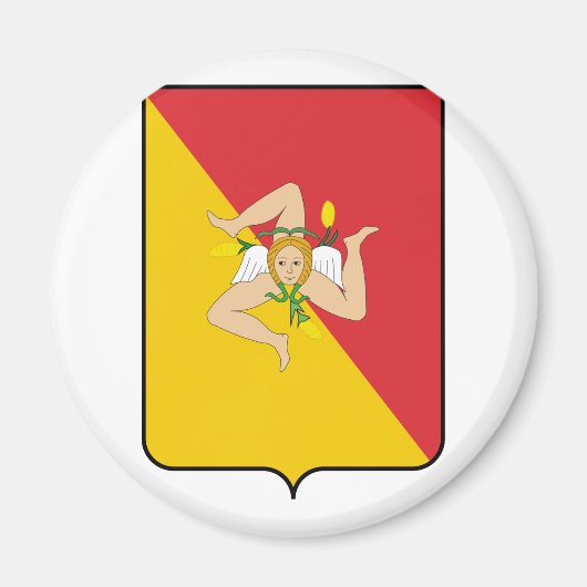 Sicilië, Italië Magneet (Voorkant)