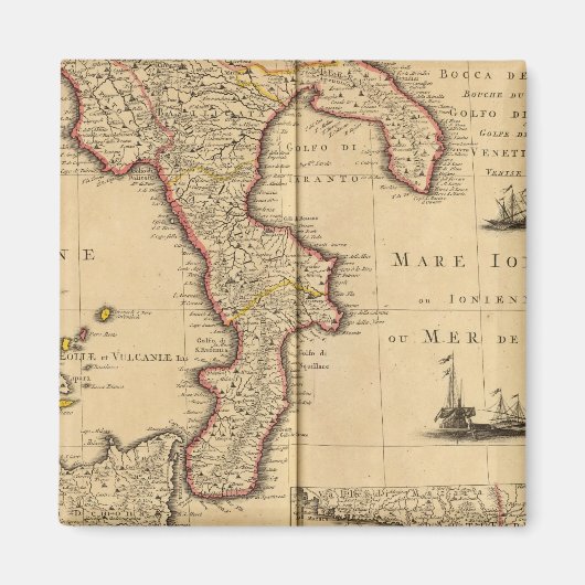 Sicilië Italië Magneet (Voorkant)